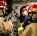 USS Ross Sailors conduct main space fire drill