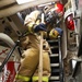 USS Ross Sailors conduct main space fire drill