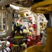 USS Ross Sailors conduct main space fire drill