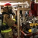 USS Ross Sailors conduct main space fire drill