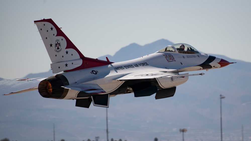 Thunderbirds perform for COMACC certification