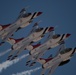 Thunderbirds perform for COMACC certification