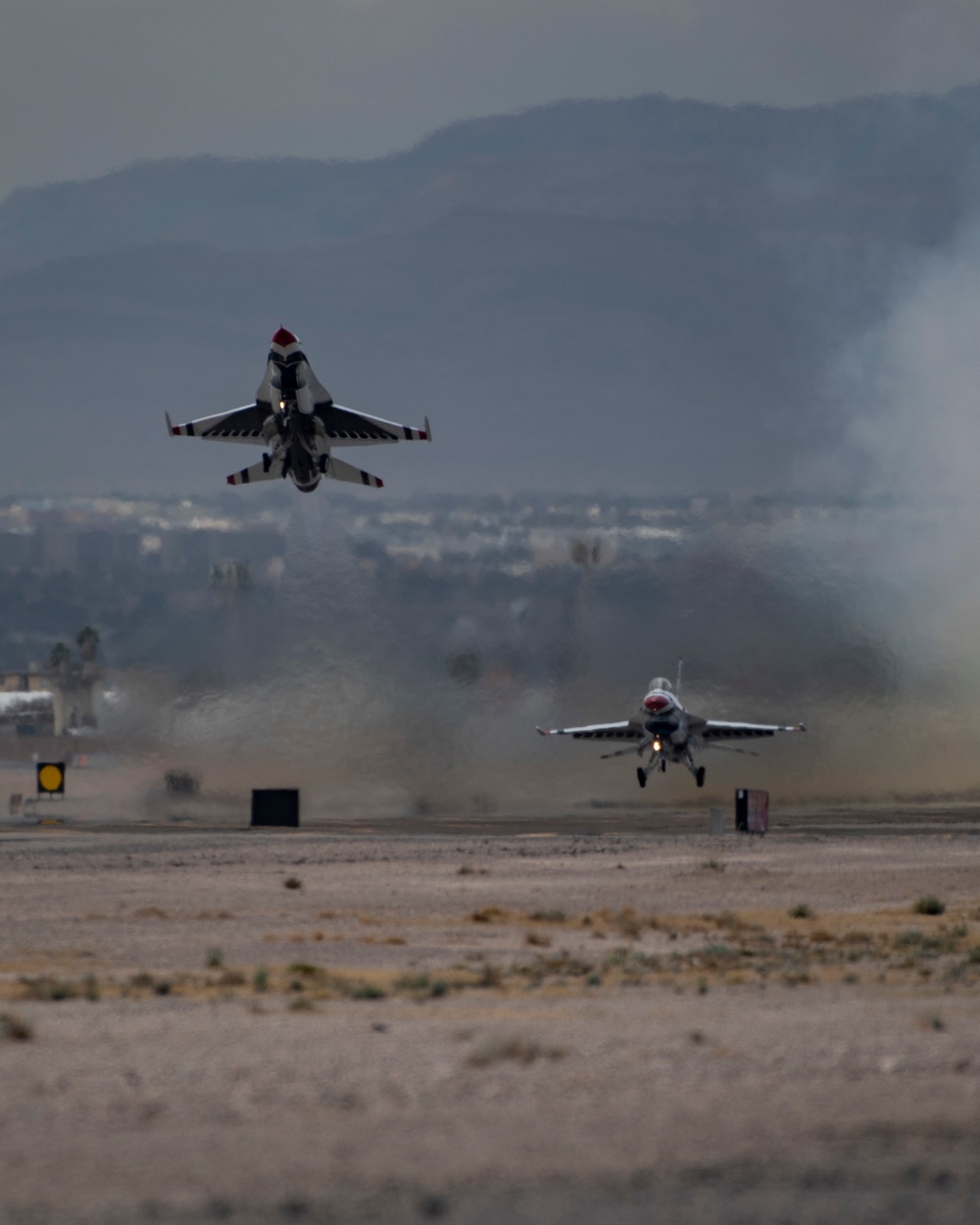 Thunderbirds perform for COMACC certification