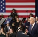 1st Cavalry Division Band Performs For President Joe Biden