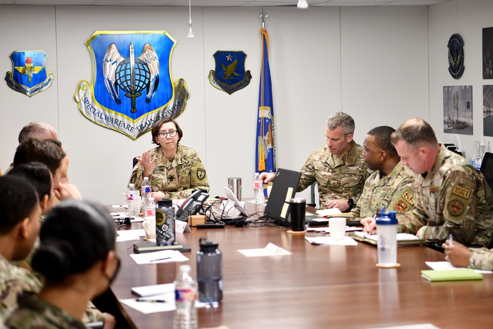 Special Warfare Training Wing Command Sgt Maj. visit