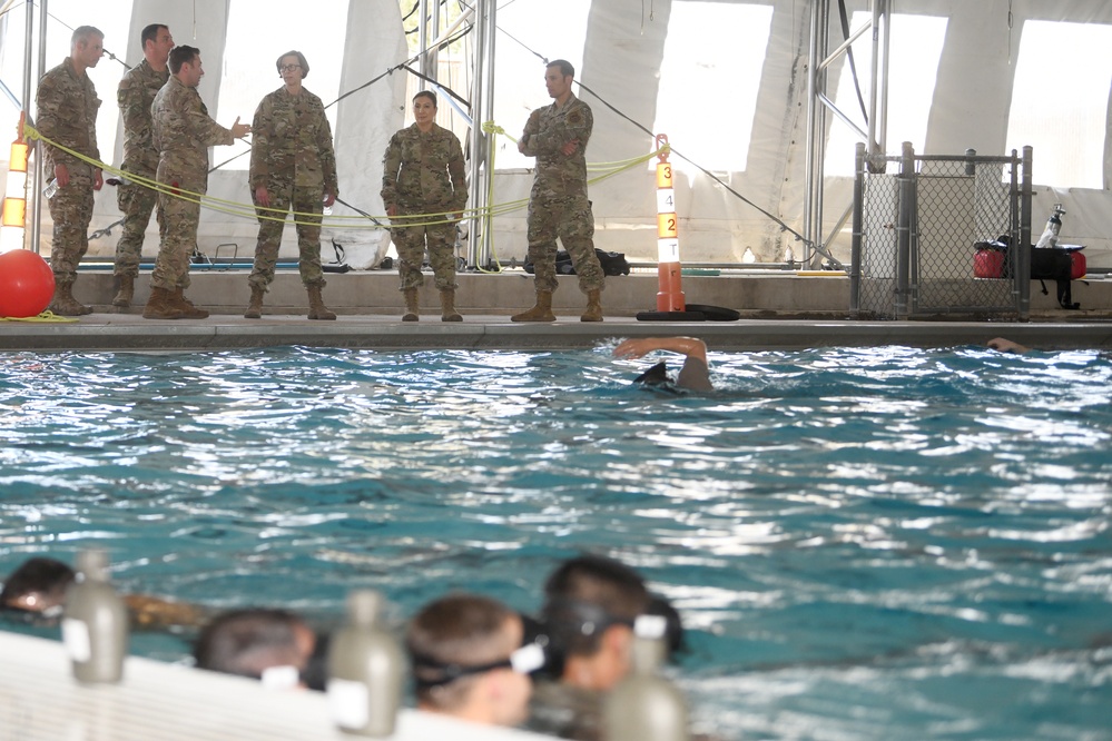 Special Warfare Training Wing Command Sgt Maj. visit