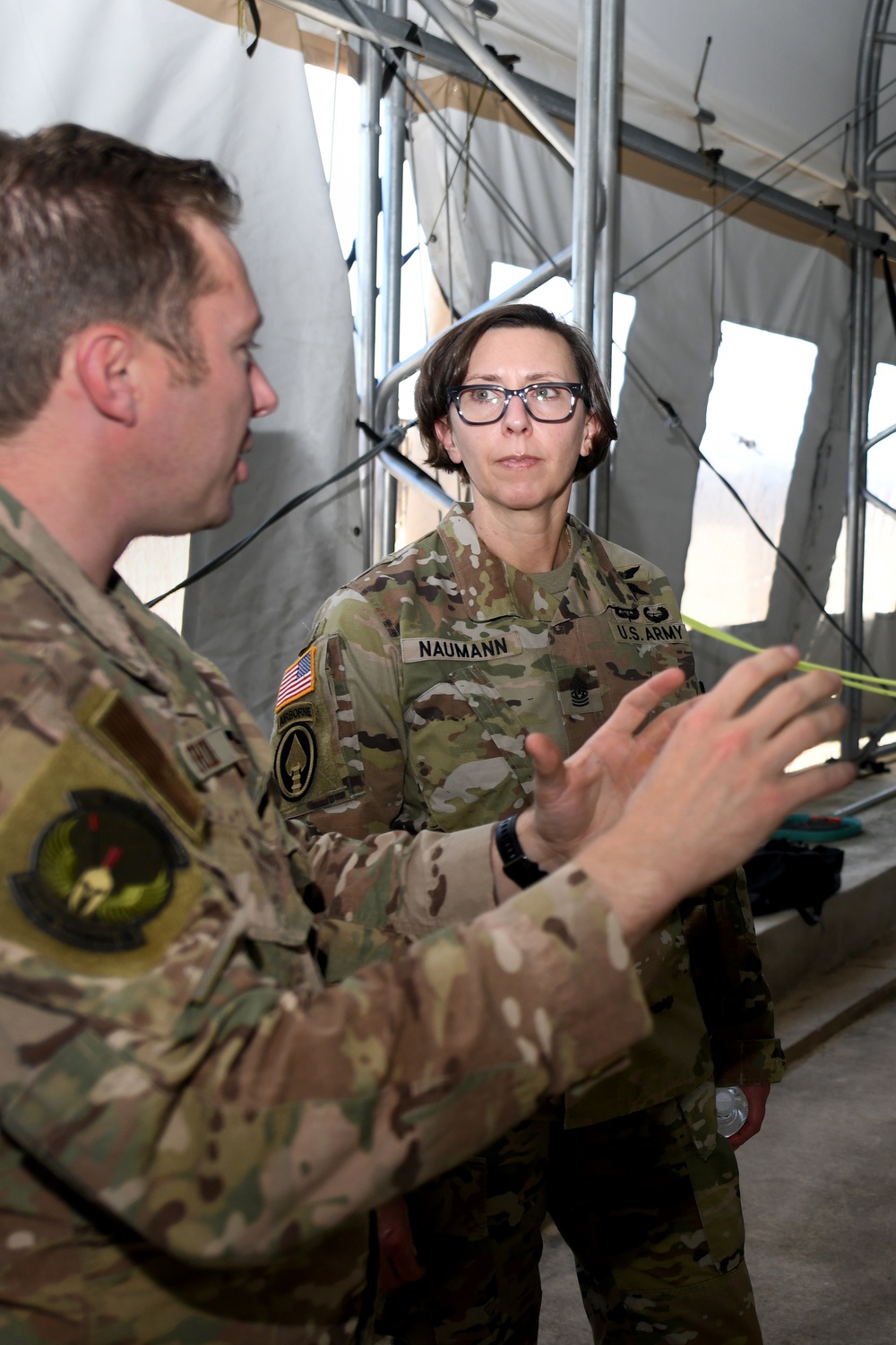 Special Warfare Training Wing Command Sgt Maj. visit