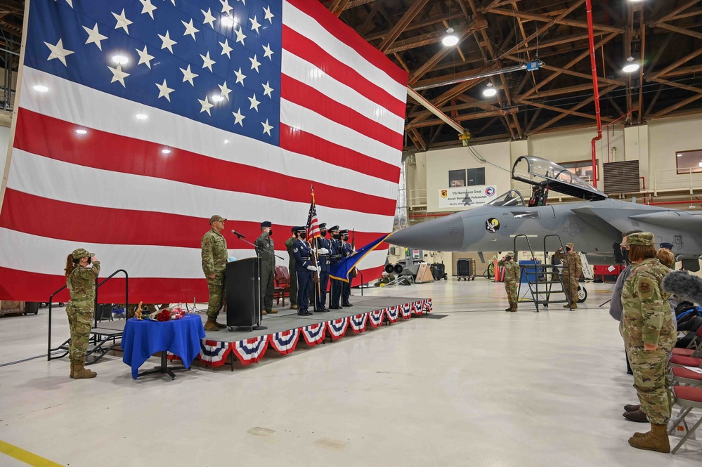 550th Fighter Squadron Changes Hands