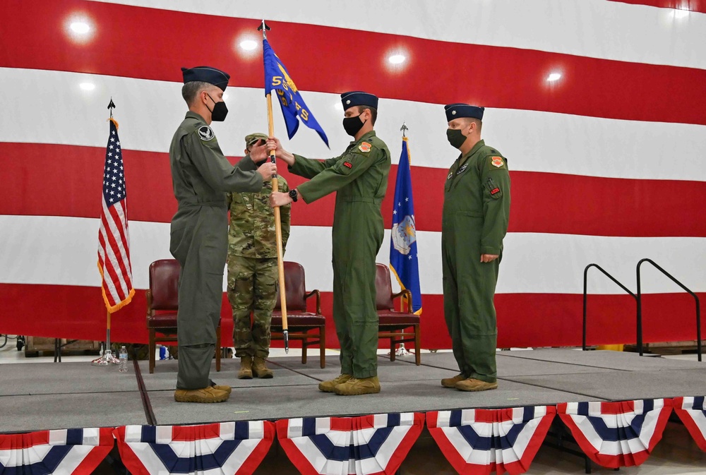 550th Fighter Squadron Changes Hands