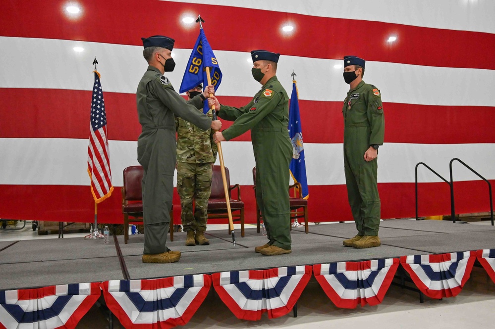 550th Fighter Squadron Changes Hands