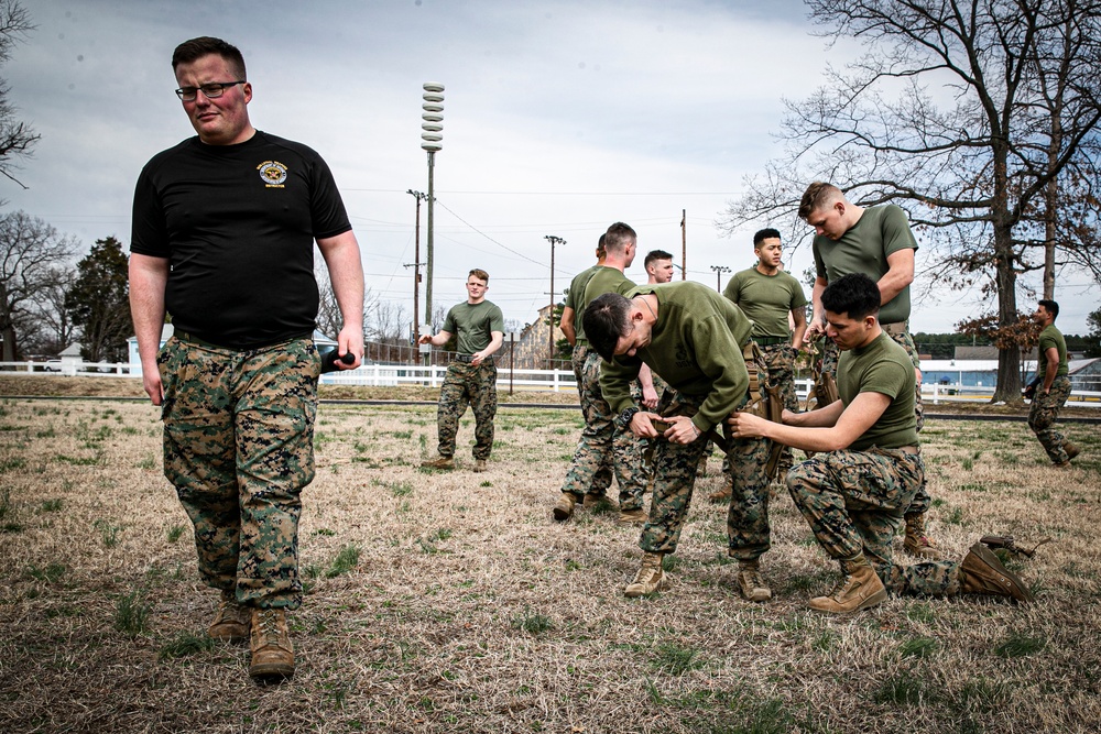 CBIRF Marines OC Course