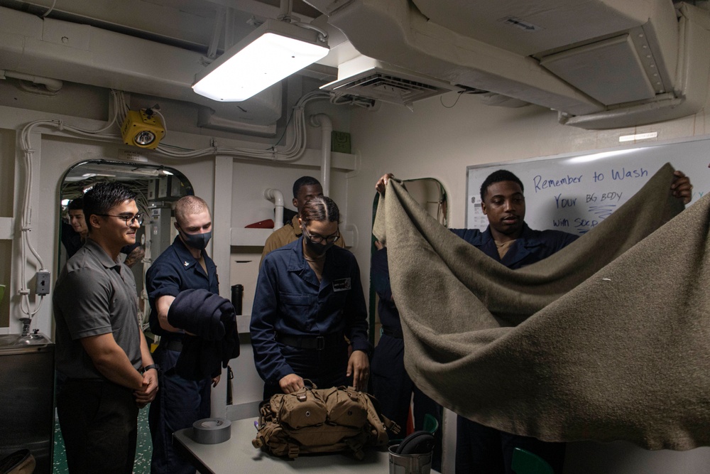 NEO Rehearsal aboard USS Green Bay