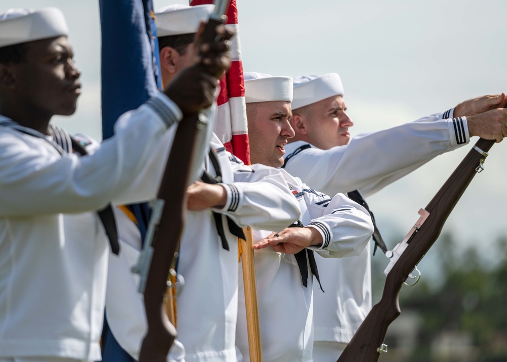 Navy Munitions Command Pacific East Asia Division, Unit Pearl Harbor, Change of Command