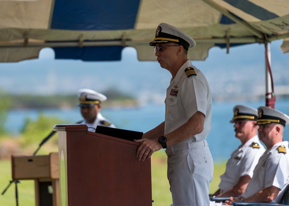 Navy Munitions Command Pacific East Asia Division, Unit Pearl Harbor, Change of Command