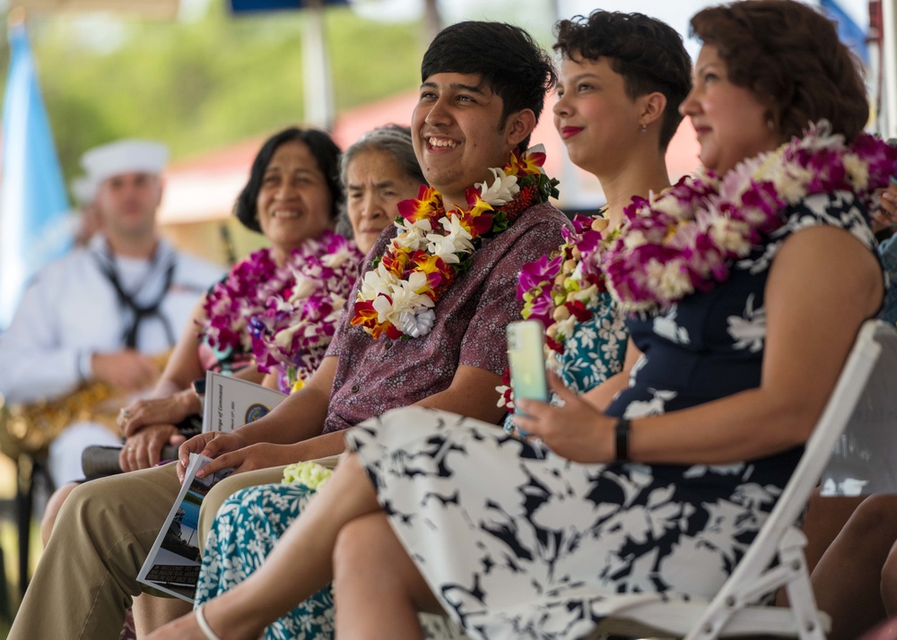 Navy Munitions Command Pacific East Asia Division, Unit Pearl Harbor, Change of Command