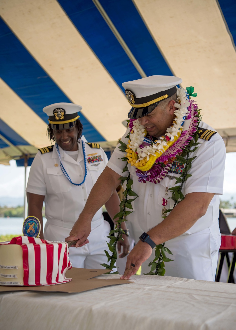 Navy Munitions Command Pacific East Asia Division, Unit Pearl Harbor, Change of Command