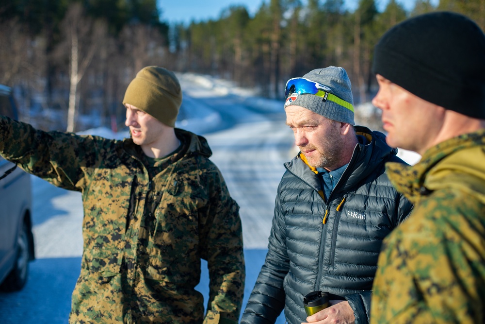 U.S. Marines Support Reistadlopet 2022 Track Committee