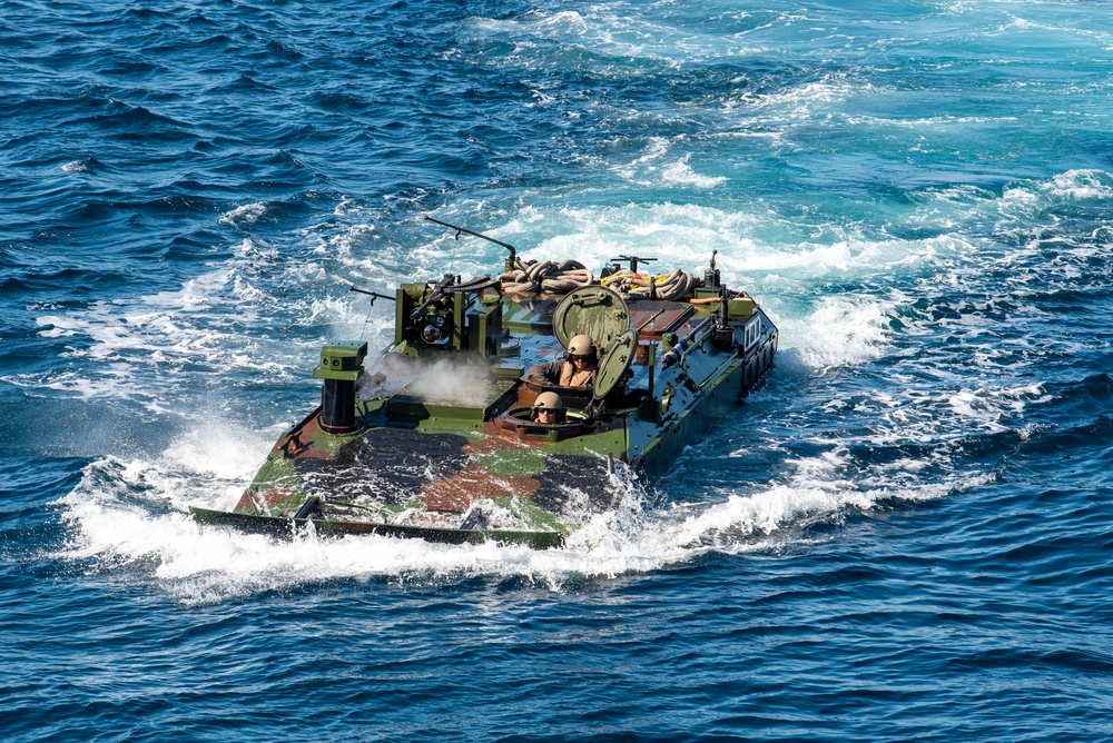 USS Anchorage ACV Operations