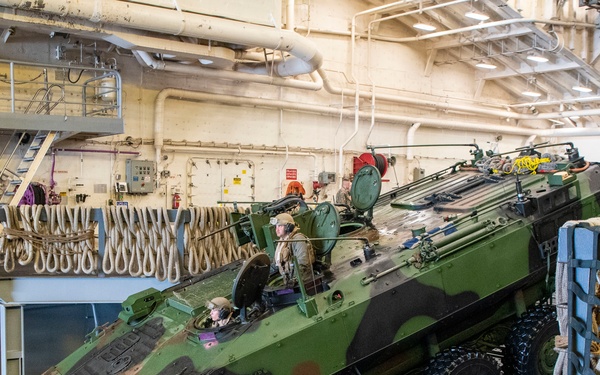 USS Anchorage ACV Operations