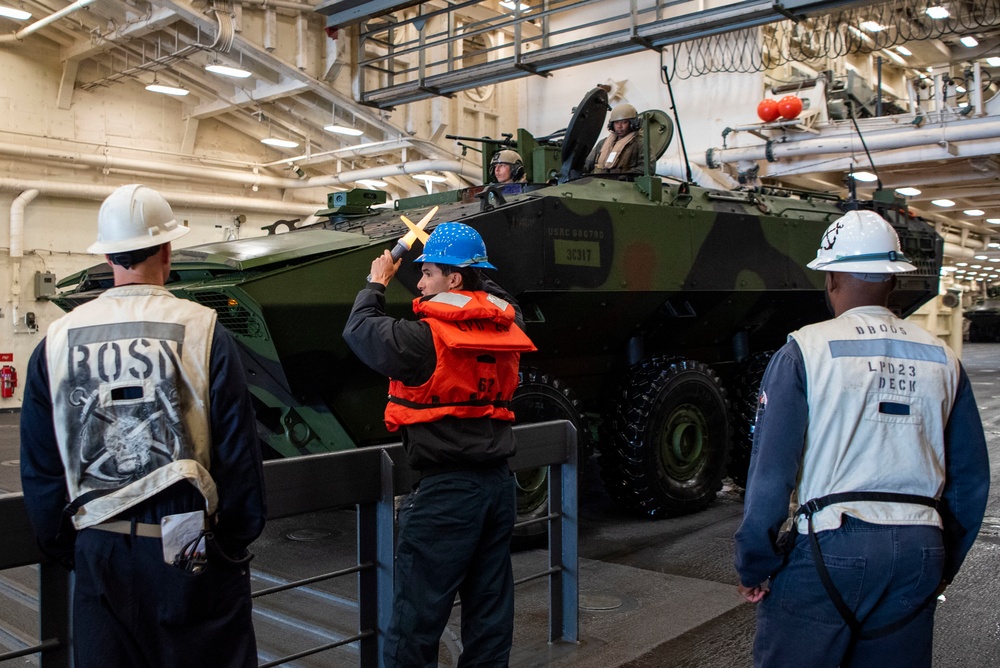 USS Anchorage ACV Operations