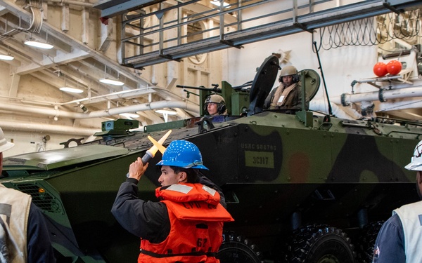 USS Anchorage ACV Operations