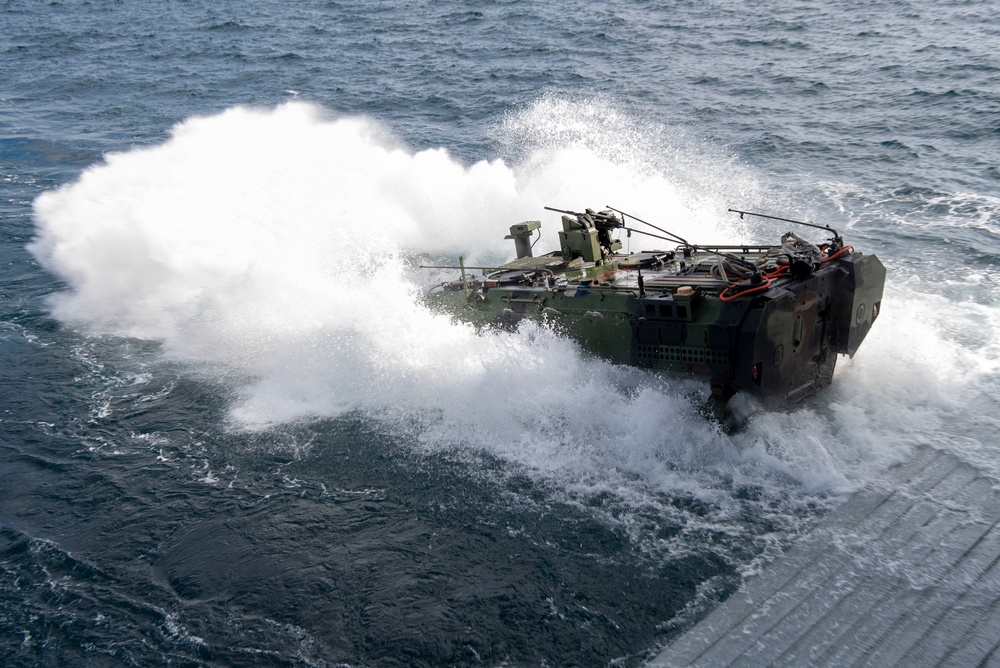 USS Anchorage ACV Operations