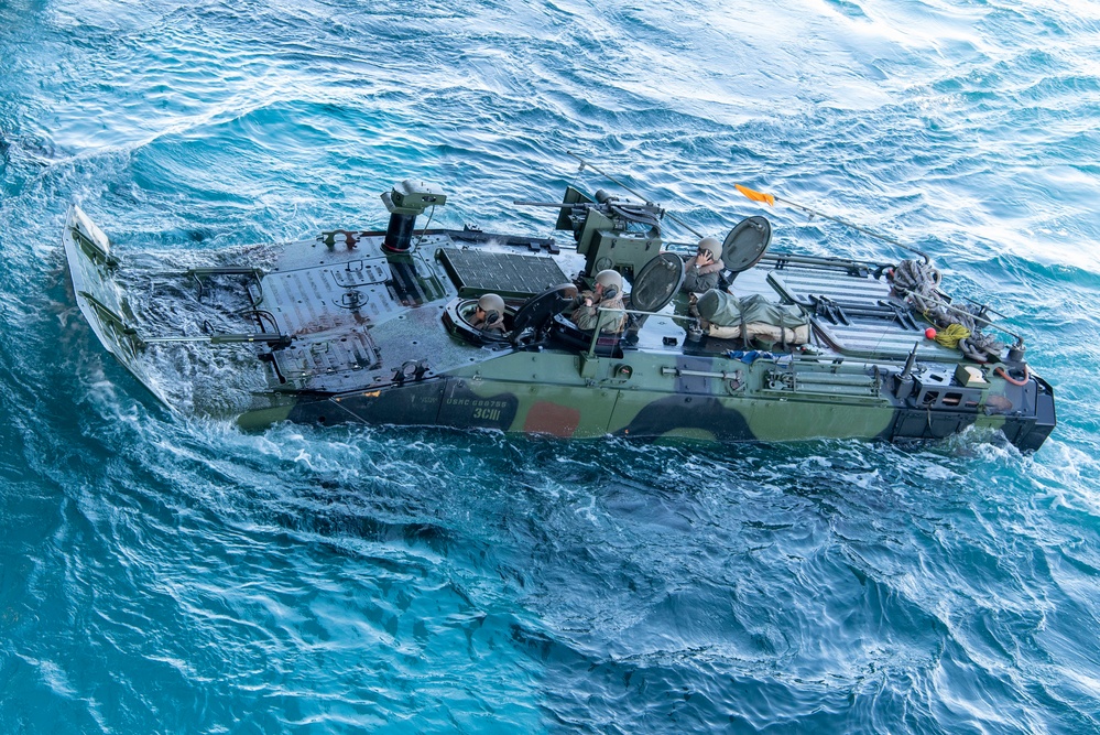 USS Anchorage ACV Operations