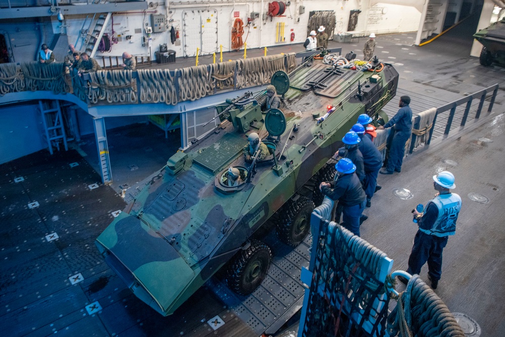 USS Anchorage ACV Operations