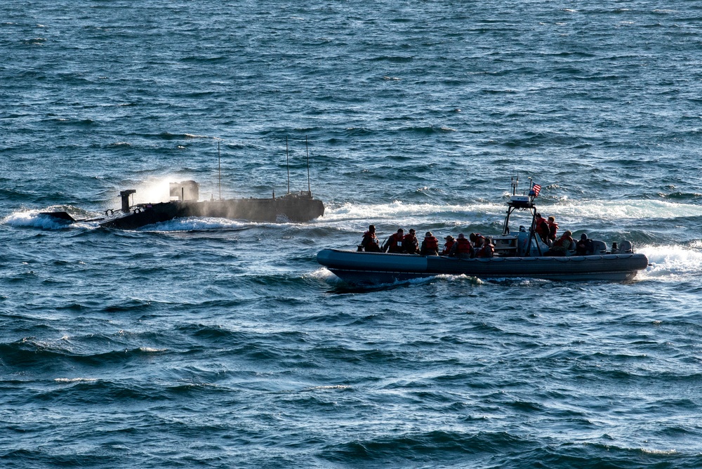 USS Anchorage ACV Operations