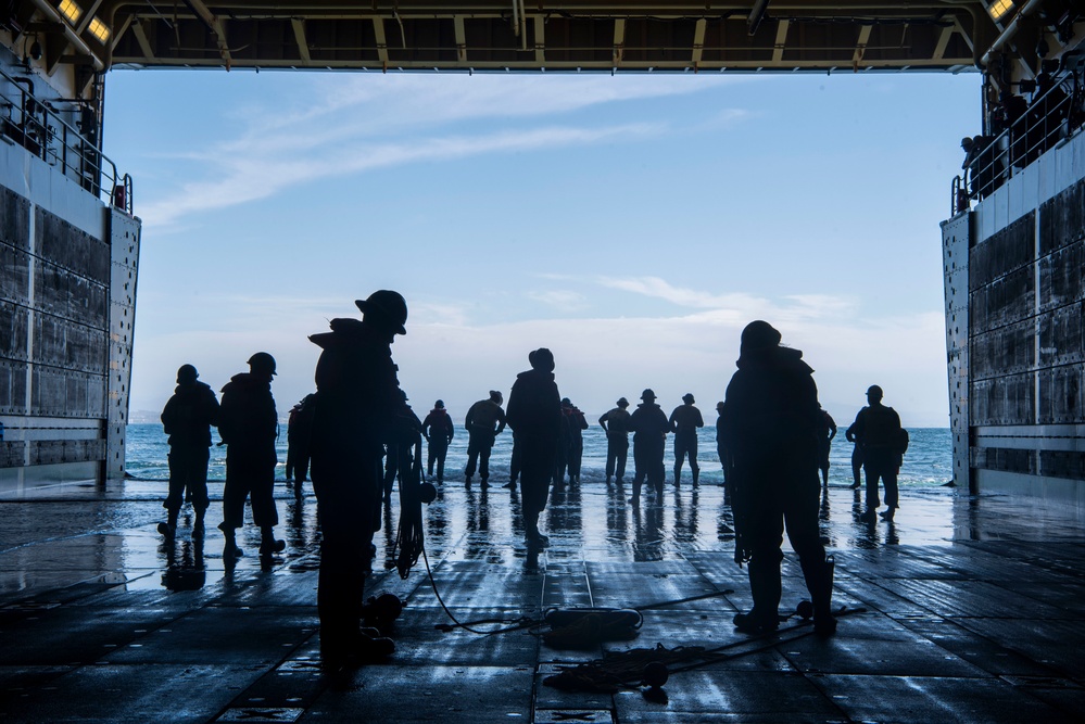 USS Anchorage LCAC Operations