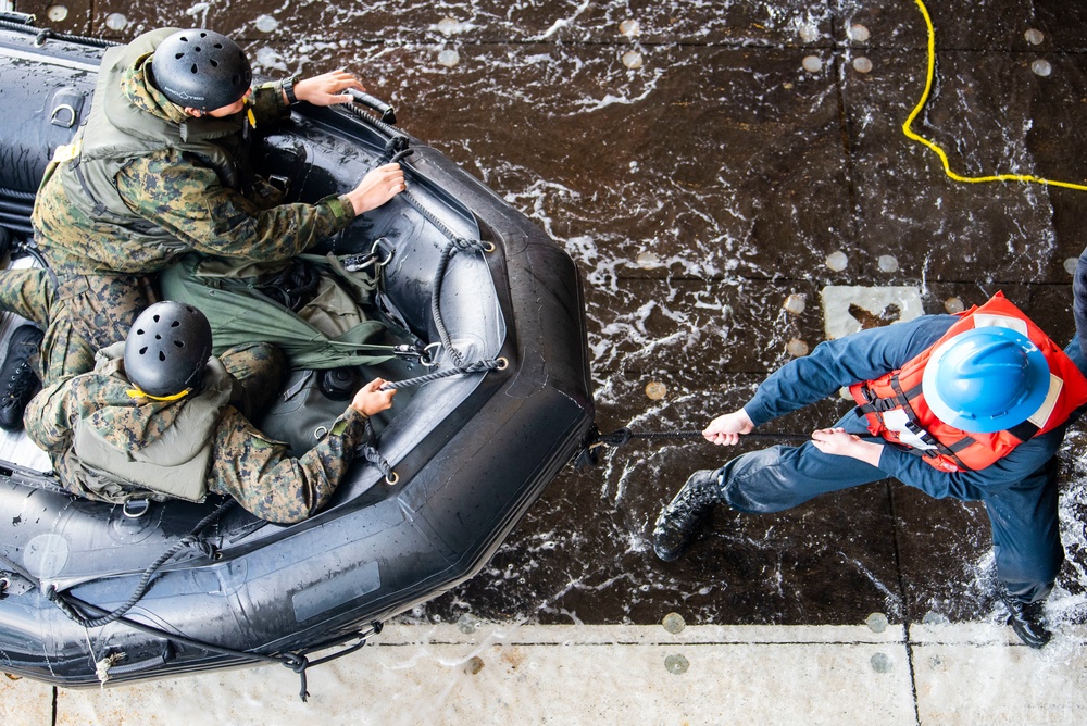 USS Anchorage LCAC Operations