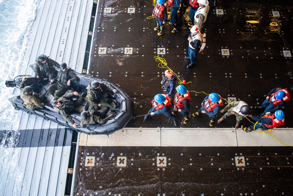 USS Anchorage LCAC Operations