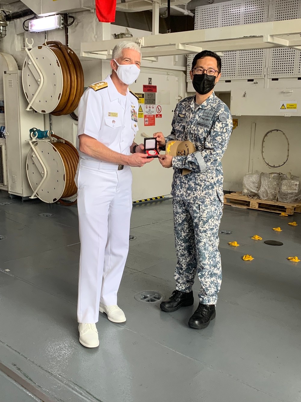 C7F Visits Singapore