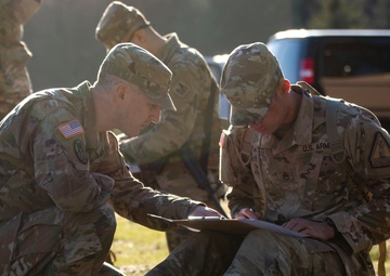 Washington National Guard 2022 Best Warrior competitors map out their next challenge