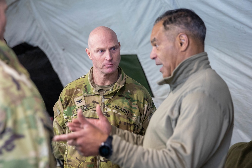 Gen. Garrett visits Spartans at JPMRC 22-02