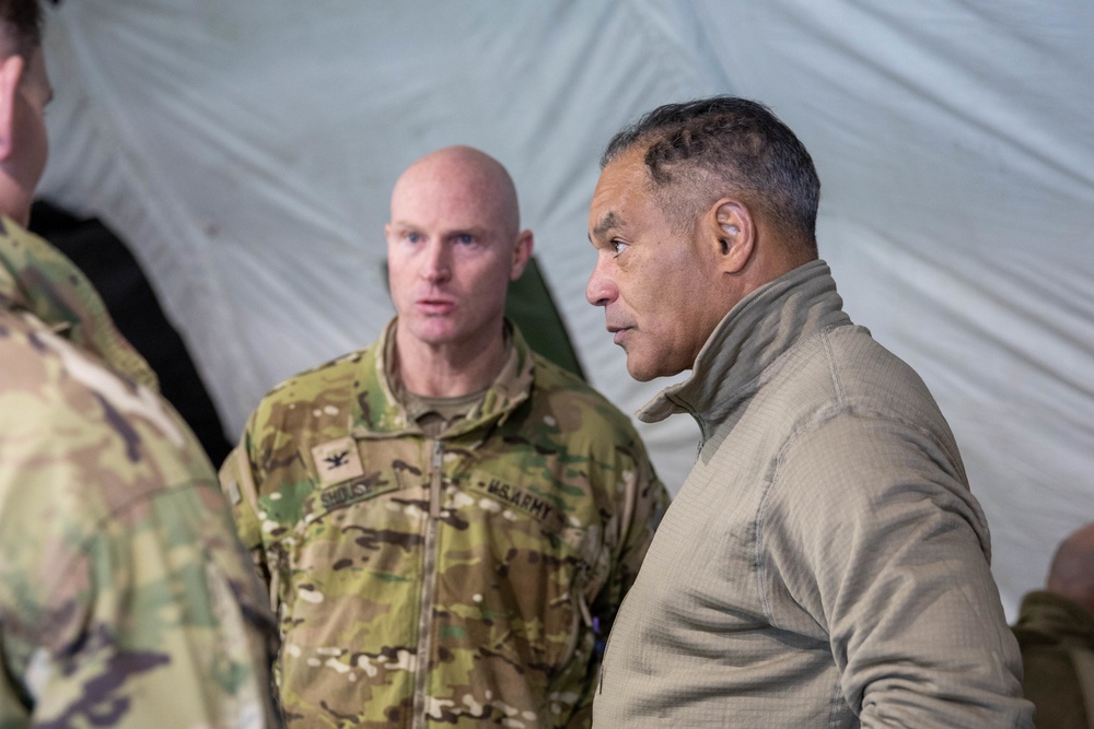 Gen. Garrett visits Spartans at JPMRC 22-02