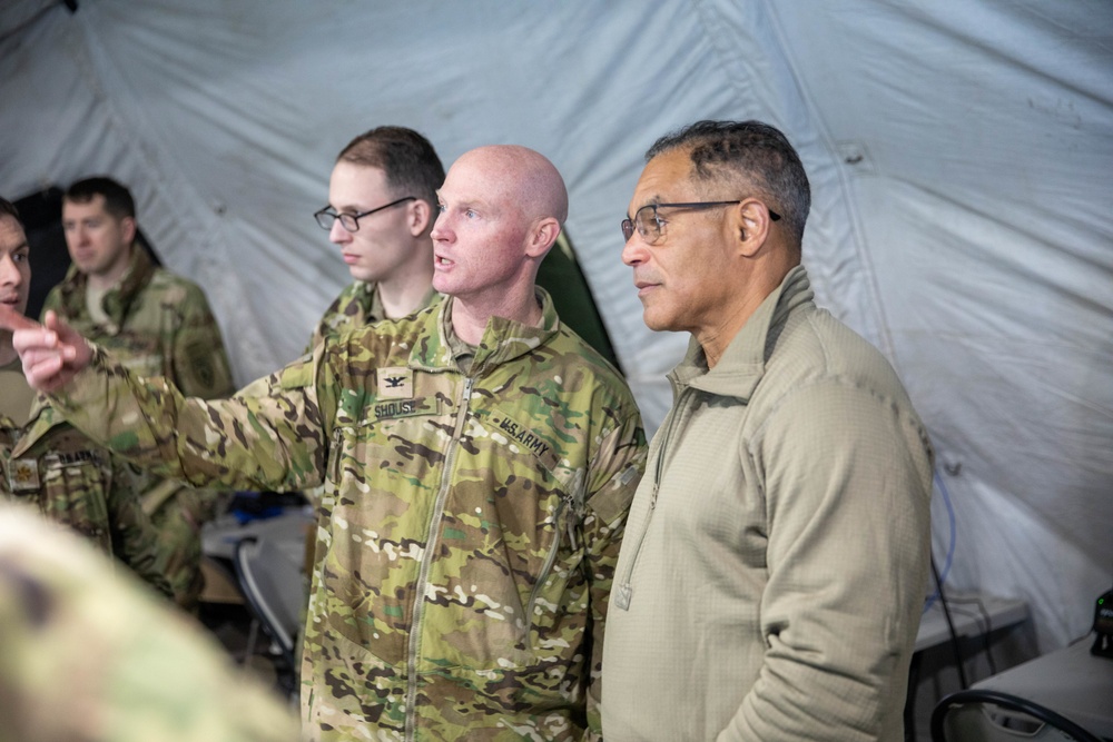 Gen. Garrett visits Spartans at JPMRC 22-02