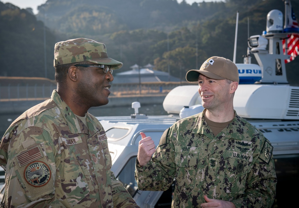 U.S. Forces Japan visits CFAS