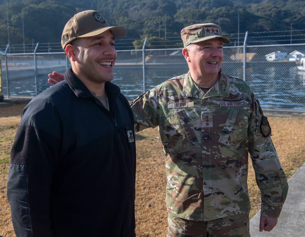 U.S. Forces Japan visits CFAS