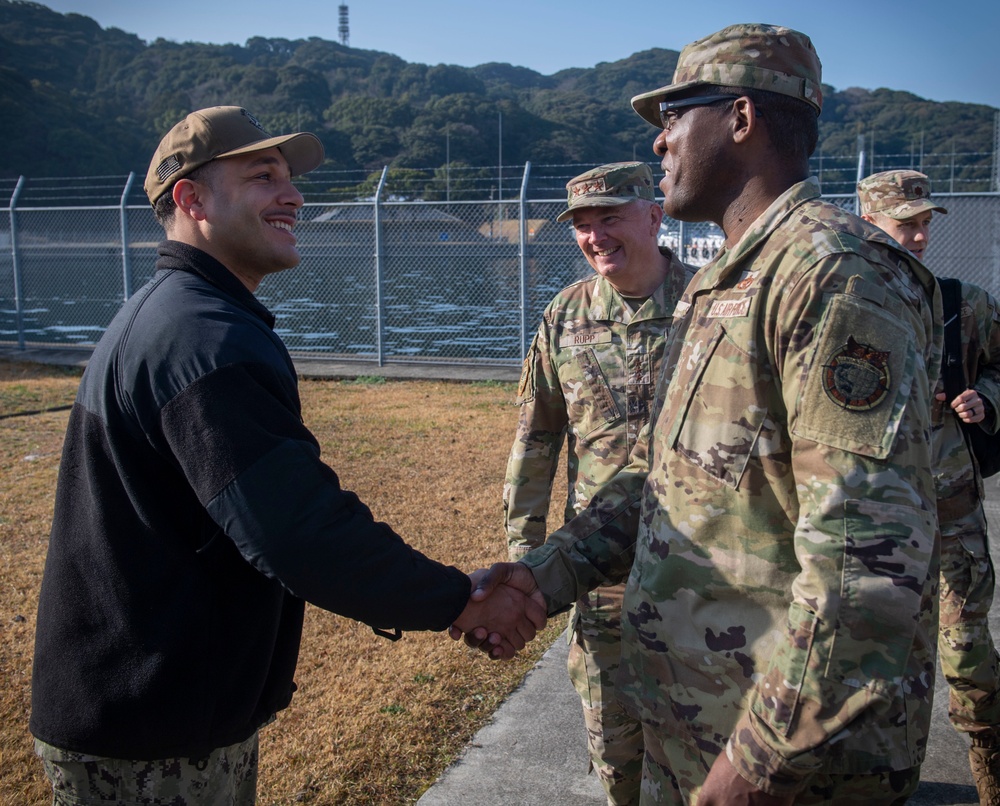 U.S. Forces Japan visits CFAS