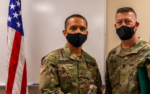 311th ESC Best Warrior Competition NCO Winner