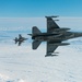 F-16s soar across Alaskan skies