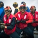 USS Momsen Aircraft Firefighting Drill