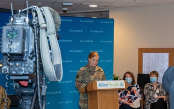U.S. Army Medical Team Conducts End of Mission Ceremony at Minneapolis Hospital