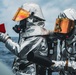 USS Momsen Aircraft Firefighting Drill