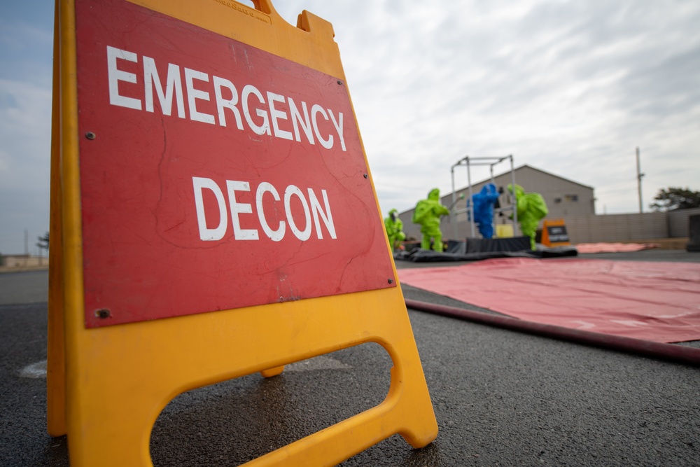 Suit up, scrub down: EM tackles decon training