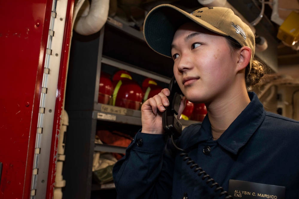 GQ Drill Aboard USS New Orleans Feb., 2022