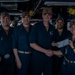 Gridley conducts a Warrior of the Week Award Ceremony