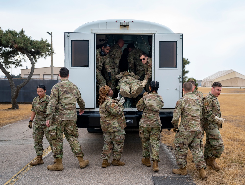 Huron-up for MEDEVAC mad-dash