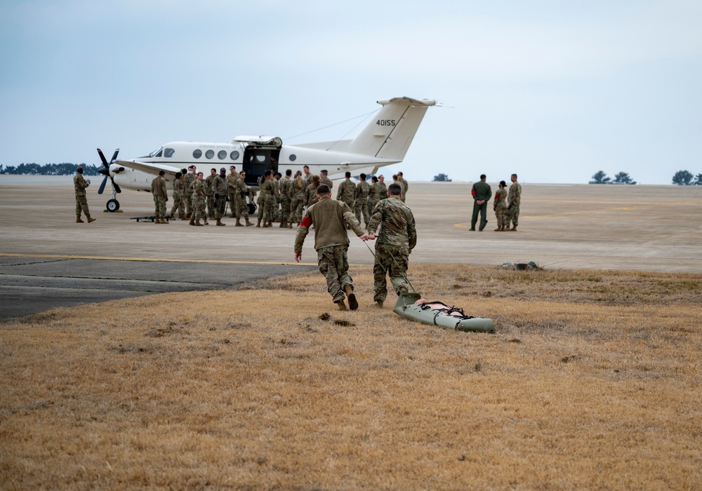 Huron-up for MEDEVAC mad-dash